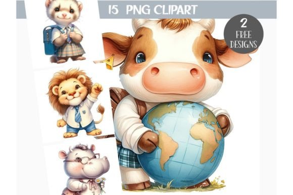 Download School Kids Clipart Bundle - Kids Collection