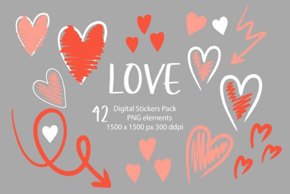 Download Valentine's Day Clipart PNG Graphic - Premium Resources