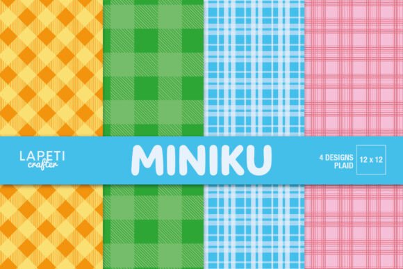 Download Kids Birthday Party Plaid Papers - Kids Collection